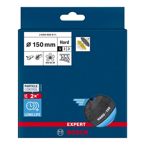 Bosch Expert Placa de soporte multiagujero dura 150 mm (2608900011) para lijadoras excéntricas