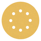 Bosch EXPERT C470 Sandpaper 125mm 8 holes G120 for orbital sanders - 50 pcs. (2608900912)