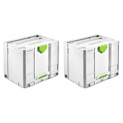 Festool Systainer T-LOC SYS-COMBI 3 Werkzeugkoffer 2 Stk. ( 2x 200118 ) 396 x 296 x 322 mm - Toolbrothers