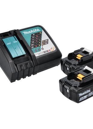 Makita DLX 2271 TJ Kit combiné perceuse-visseuse sans fil DDF 484 + marteau perforateur sans fil DHR 171 + 2x batterie 5,0 Ah + chargeur + Makpac