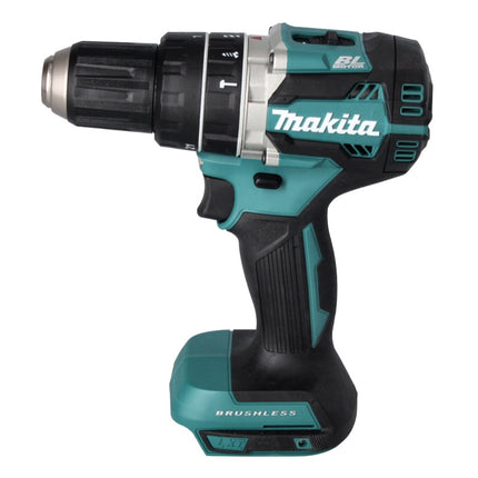 Makita DLX 2272 TJ kit combo sin cable amoladora angular sin cable DGA 513 + taladro de impacto sin cable DHP 484 + 2x batería recargable 5.0 Ah + cargador + Makpac