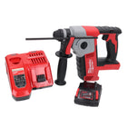 Taladro percutor a batería Milwaukee M18 BH-201FC 18 V 1,2 J SDS plus + 1x batería 2,0 Ah + cargador