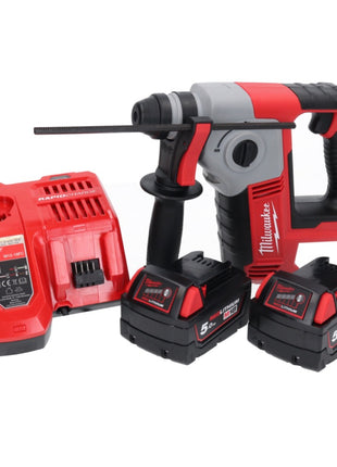 Milwaukee M18 BH-502FC Akku Bohrhammer 18 V 1,2 J SDS plus + 2x Akku 5,0 Ah + Ladegerät - Toolbrothers