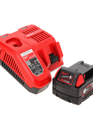 Taladro percutor a batería Milwaukee M18 BH-601FC 18 V 1,2 J SDS plus + 1x batería 6,0 Ah + cargador