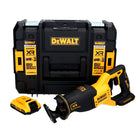 Sierra alternativa a batería DeWalt DCS 382 NT 18 V sin escobillas + 1x batería 2,0 Ah + TSTAK - sin cargador