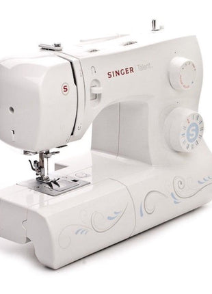 Machine à coudre Singer Talent SMC 3323 700 tr/min 4 mm longueur de point 23 types de couture blanc