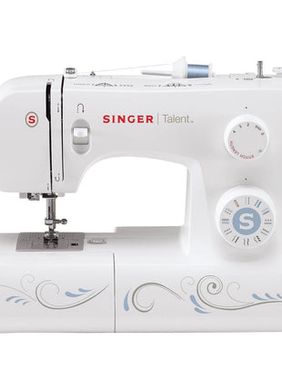 Machine à coudre Singer Talent SMC 3323 700 tr/min 4 mm longueur de point 23 types de couture blanc