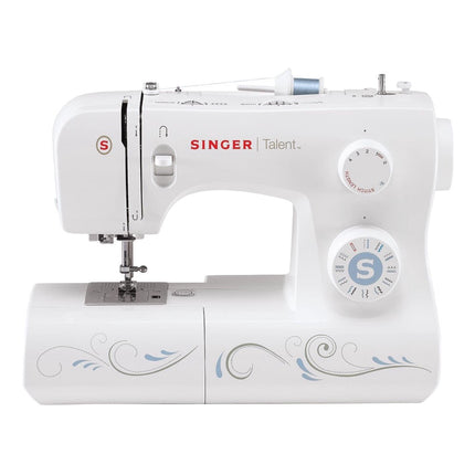 Máquina de coser Singer Talent SMC 3323 700 rpm 4 mm longitud de puntada 23 tipos de costura blanco