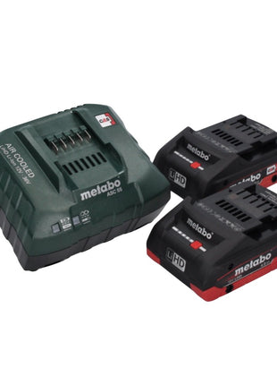 Metabo KS 18 LTX 66 BL Akumulatorowa pilarka tarczowa 18 V 165 mm + 2x akumulator 4,0 Ah + ładowarka + prowadnica + metaBOX