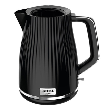 Tefal Loft KO250830 tetera 1,7 l 2400 W filtro antical negro