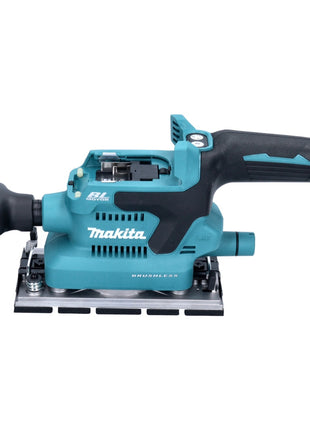 Makita DBO 380 A1J Ponceuse vibrante sans fil 18 V - 93 x 185 mm - Brushless + 1x Batterie 2,0 Ah + Makpac - sans chargeur