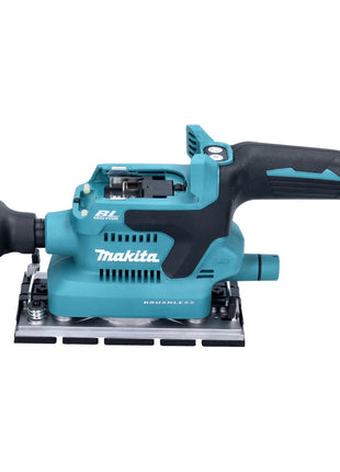 Makita DBO 380 RGJ Akku Schwingschleifer 18 V 93 x 185 mm Brushless + 2x Akku 6,0 Ah + Ladegerät + Makpac