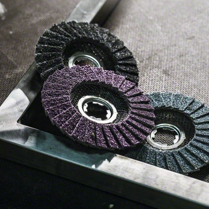 Bosch EXPERT N475 Material de acondicionamiento de superficies Arandela dentada 125 mm fina X-LOCK 1 pieza (2608901475)