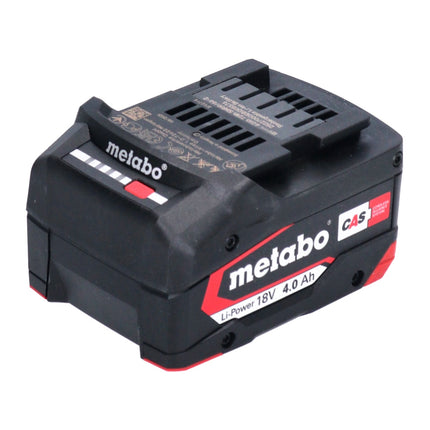 Batería Metabo Li-Power 18 V 4,0 Ah CAS Li-Ion ( 625027000 ) con indicador del nivel de carga - sucesora de 625591000