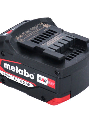 Batería Metabo Li-Power 18 V 4,0 Ah CAS Li-Ion (625027000) con indicador de nivel de carga - sucesora de 625591000