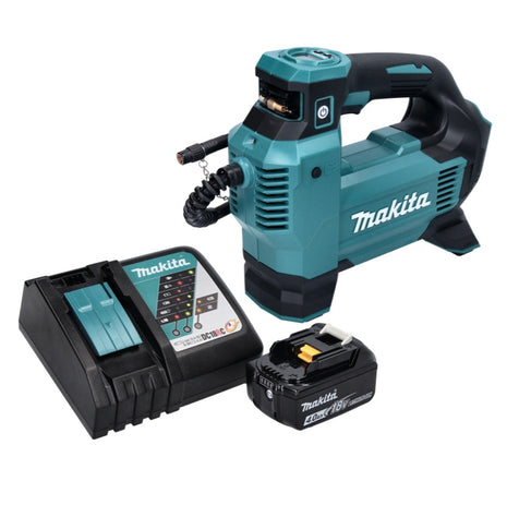 Compresor de batería Makita DMP 181 RM1 18 V 11,1 bar + 1x batería 4,0 Ah + cargador