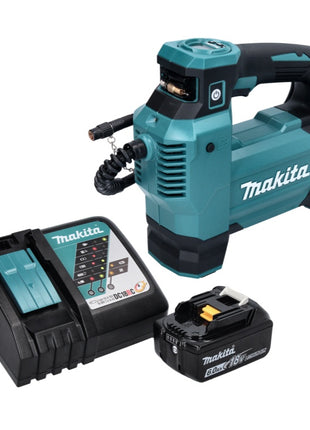 Compresor de batería Makita DMP 181 RG1 18 V 11,1 bar + 1x batería 6,0 Ah + cargador