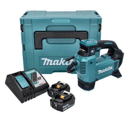 Makita DMP 181 RFJ compresor sin cable 18 V 11,1 bar + 2x batería recargable 3,0 Ah + cargador + Makpac