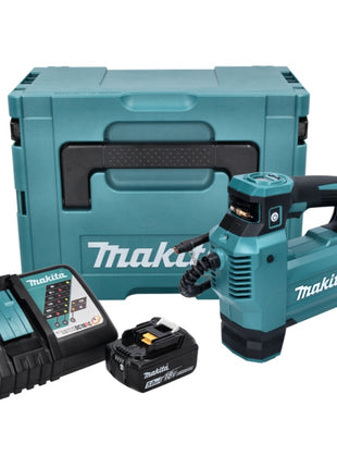 Makita DMP 181 RT1J Akku Kompressor 18 V 11,1 bar + 1x Akku 5,0 Ah + Ladegerät + Makpac