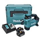 Makita DMP 181 RGJ cordless compressor 18 V 11.1 bar + 2x rechargeable battery 6.0 Ah + charger + Makpac