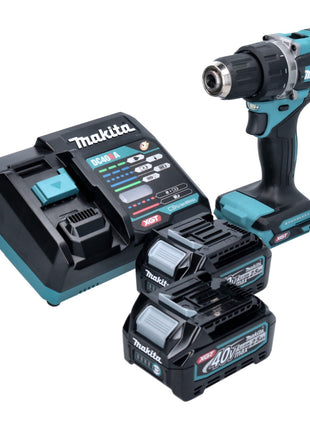 Taladro atornillador inalámbrico Makita DF 002 GD2 40 V máx. 64 Nm Brushless XGT + 2 baterías 2,5 Ah + cargador