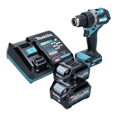 Taladro atornillador inalámbrico Makita DF 002 GD2 40 V máx. 64 Nm Brushless XGT + 2 baterías 2,5 Ah + cargador