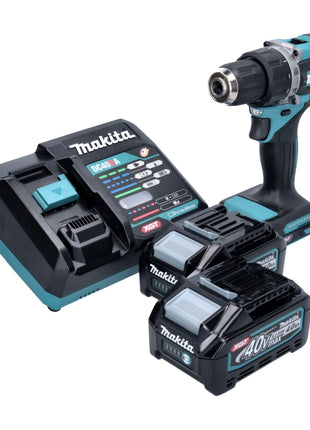 Taladro atornillador inalámbrico Makita DF 002 GM2 40 V máx. 64 Nm Brushless XGT + 2 baterías 4,0 Ah + cargador