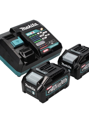 Makita DF 002 GM2 Perceuse-visseuse sans fil 40 V maxi 64 Nm brushless XGT + 2x Batteries 4,0 Ah + Chargeur