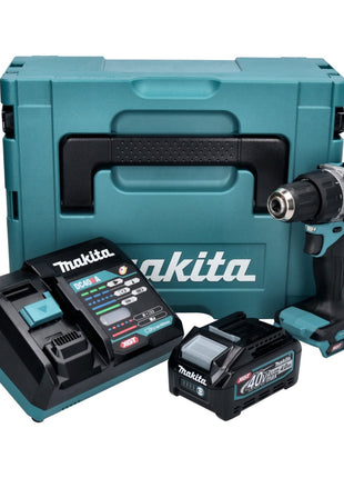 Taladro atornillador inalámbrico Makita DF 002 GM101 40 V máx. 64 Nm Brushless XGT + 1x batería 4,0 Ah + cargador + Makpac