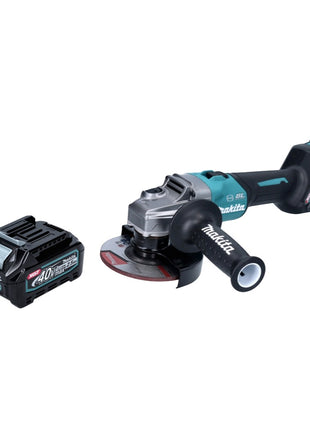 Amoladora angular a batería Makita GA 023 GD1 40 V máx. 125 mm sin escobillas XGT + 1x batería 2,5 Ah - sin cargador