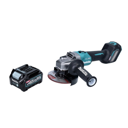 Makita GA 023 GD1 Cordless angle grinder 40 V max. 125 mm Brushless XGT + 1x rechargeable battery 2.5 Ah - without charger