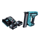 Makita FN 001 GD2 Cloueur à tête refoulante sans fil 40 V max XGT brushless + 2x Batteries 2,5 Ah + Chargeur