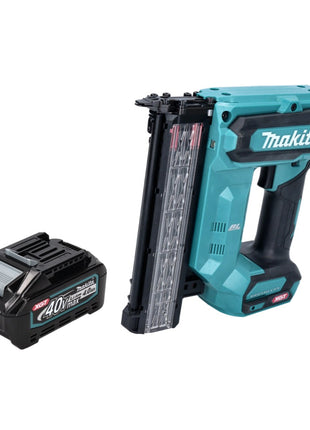 Clavadora con cabezal de batería Makita FN 001 GM1 40 V máx. XGT sin escobillas + 1x batería 4,0 Ah - sin cargador