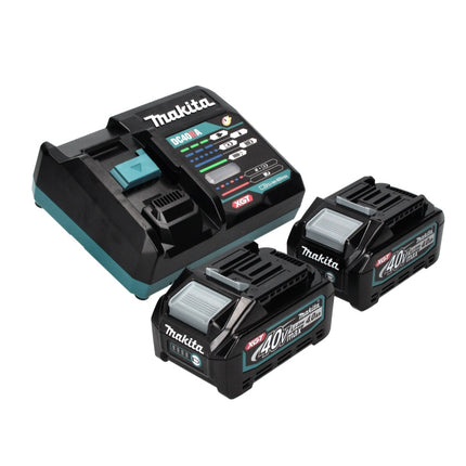 Makita FN 001 GM2 Cloueur sans fil Brushless XGT 40 V + 2x Batteries 4,0Ah + Chargeur