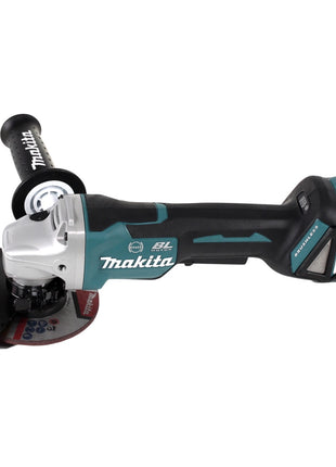 Amoladora angular a batería Makita DGA 517 RF1 18 V 125 mm sin escobillas + 1x batería 3,0 Ah + cargador