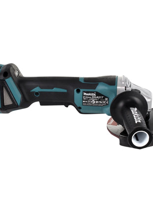 Amoladora angular a batería Makita DGA 517 RF1 18 V 125 mm sin escobillas + 1x batería 3,0 Ah + cargador