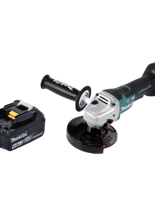 Makita DGA 517 M1 Akku Winkelschleifer 18 V 125 mm Brushless + 1x Akku 4,0 Ah - ohne Ladegerät