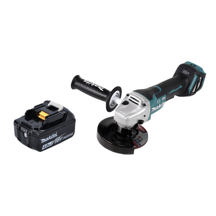 Makita DGA 517 M1 cordless angle grinder 18 V 125 mm brushless + 1x battery 4.0 Ah - without charger