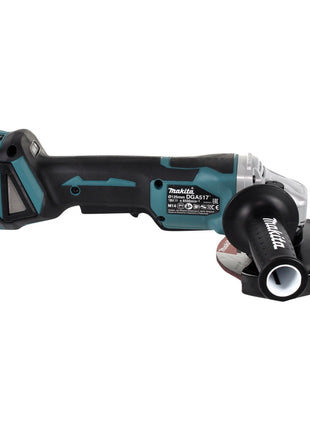 Makita DGA 517 RT1 akumulatorowa szlifierka kątowa 18 V 125 mm bezszczotkowa + 1x akumulator 5,0 Ah + ładowarka