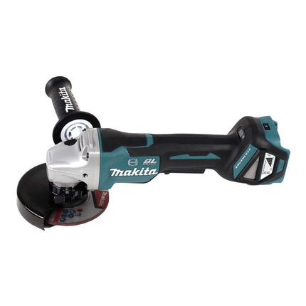 Makita DGA 517 G1 cordless angle grinder 18 V 125 mm brushless + 1x rechargeable battery 6.0 Ah - without charger