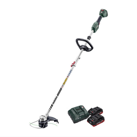 Metabo RTD 18 LTX BL 30 Coupe-herbe sans fil 18 V 30 cm brushless + 2x Batteries 4,0 Ah + Chargeur