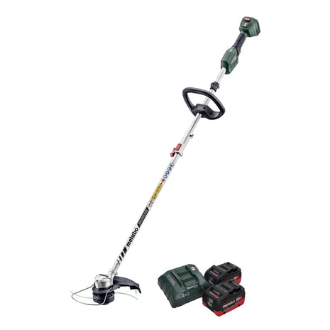 Tagliaerba a batteria Metabo RTD 18 LTX BL 30 18 V 30 cm senza spazzole + 2x batteria 10,0 Ah + caricatore