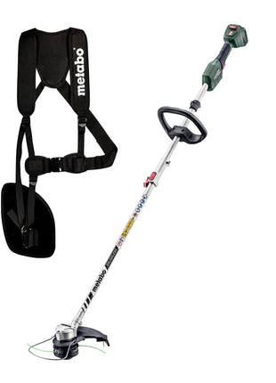 Metabo RTD 18 LTX BL 30 cortacésped a batería 18 V 30 cm sin escobillas + correa para mochila - sin batería, sin cargador