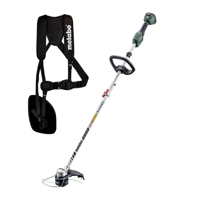 Metabo RTD 18 LTX BL 30 cortacésped a batería 18 V 30 cm sin escobillas + correa para mochila - sin batería, sin cargador