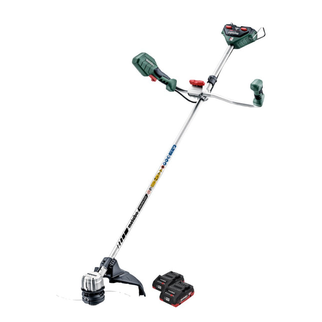 Metabo FSB 36-18 LTX BL 40 Desbrozadora sin cable 36 V ( 2x 18 V ) sin escobillas de dos mangos + 2x batería 4,0 Ah - sin cargador