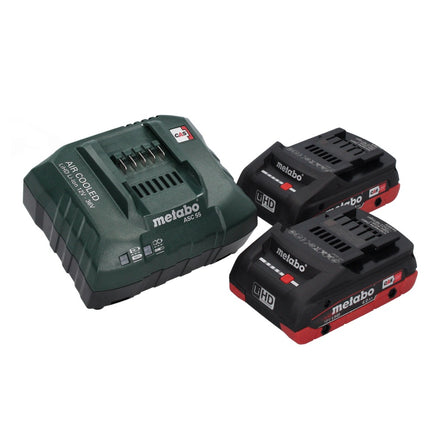 Metabo FSB 36-18 LTX BL 40 Desbrozadora sin cable 36 V ( 2x 18 V ) bimanual sin escobillas + 2x batería 4,0 Ah + cargador
