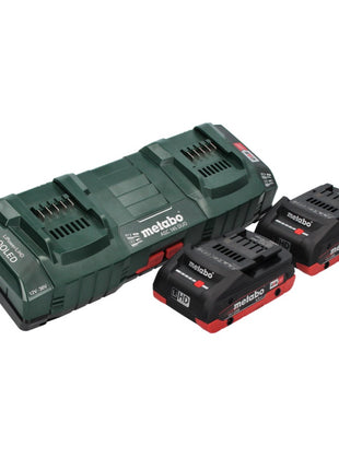 Metabo FSB 36-18 LTX BL 40 Akumulatorowa wykaszarka szczotkowa 36 V ( 2x 18 V ) dwuręczna bezszczotkowa + 2x akumulator 4,0 Ah + podwójna ładowarka