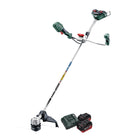 Metabo FSB 36-18 LTX BL 40 Desbrozadora sin cable 36 V ( 2x 18 V ) bimanual sin escobillas + 2x batería 5,5 Ah + cargador