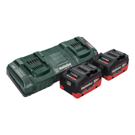 Metabo FSB 36-18 LTX BL 40 Desbrozadora sin cable 36 V ( 2x 18 V ) bimanual sin escobillas + 2x batería 8,0 Ah + cargador doble