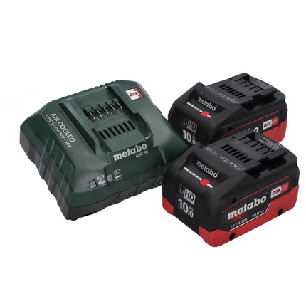 Metabo FSB 36-18 LTX BL 40 Desbrozadora sin cable 36 V ( 2x 18 V ) bimanual sin escobillas + 2x batería 10,0 Ah + cargador
